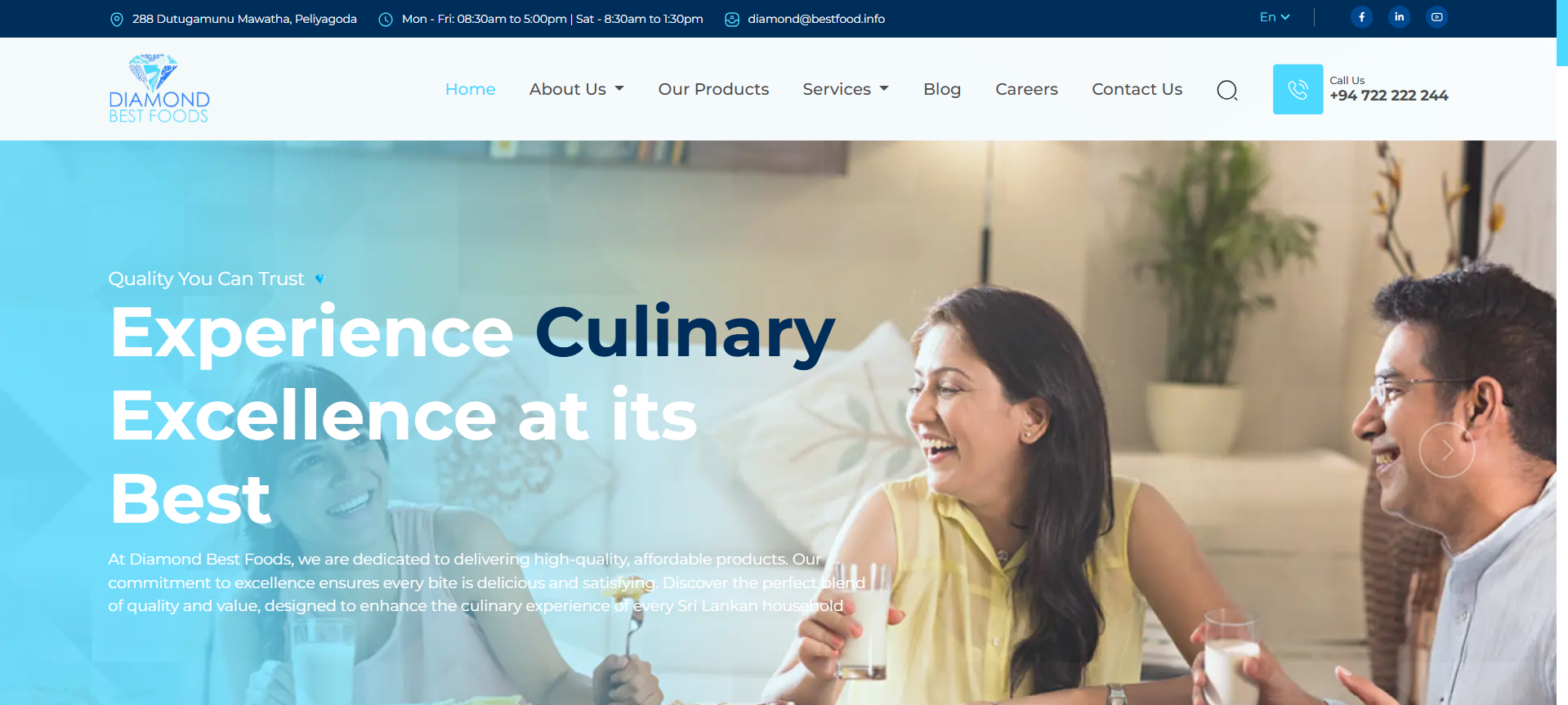 DBF - Premium Food Production Brand Platform