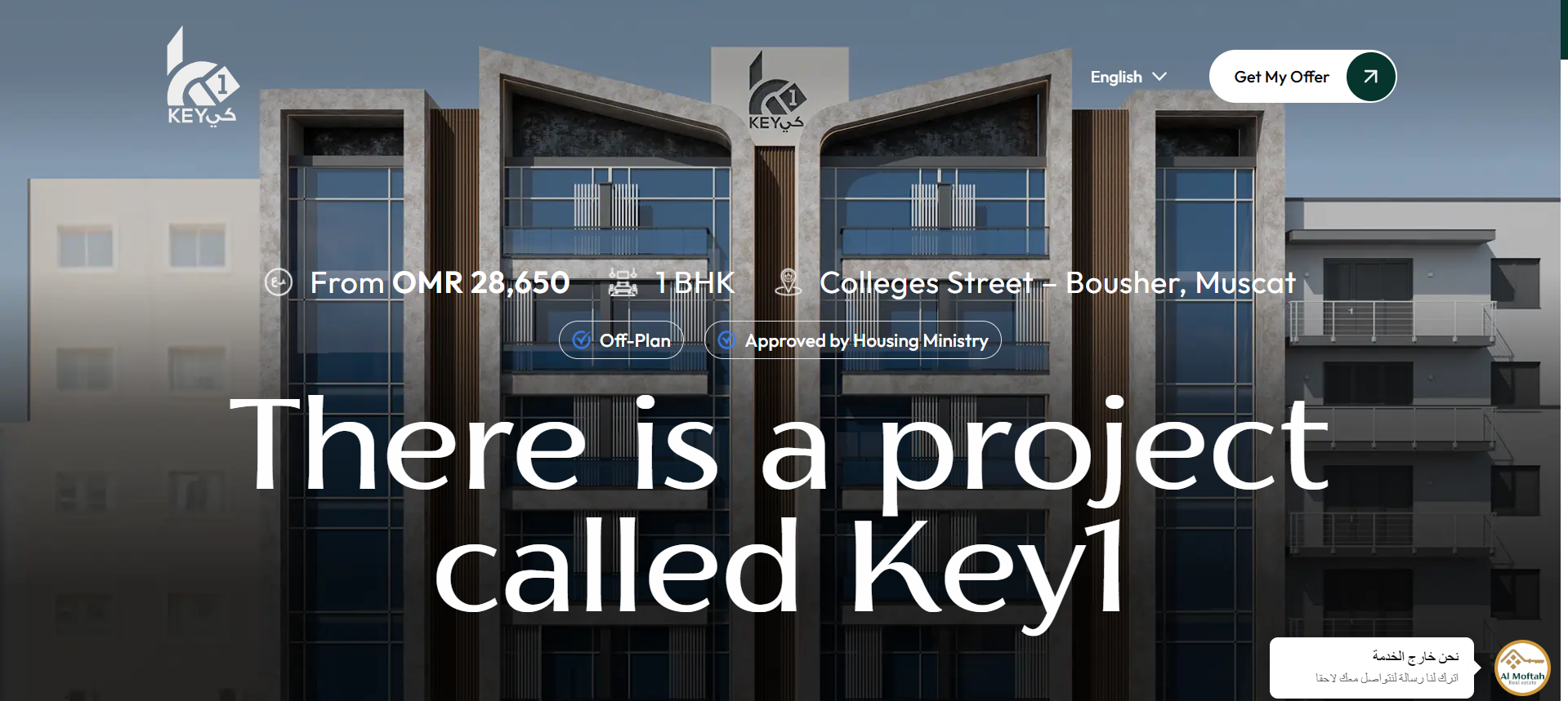 Key 1 by Al-Moftah - Premium Real Estate Showcase